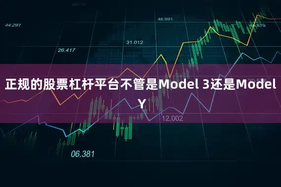 正规的股票杠杆平台不管是Model 3还是Model Y